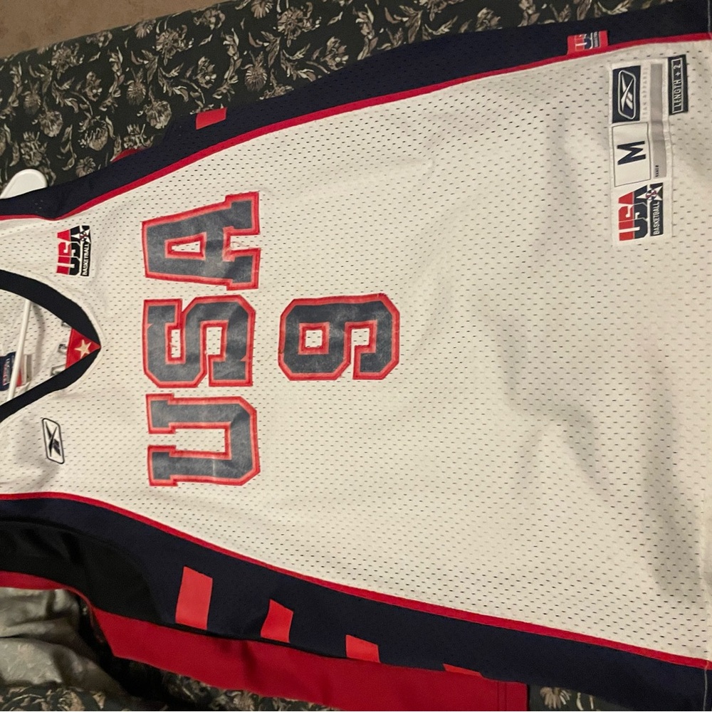 USA Basketball Jersey Number 9 LeBron James